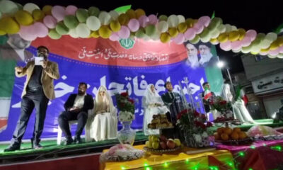 عقد سه زوج جوان نوری در تجمعات شبانه