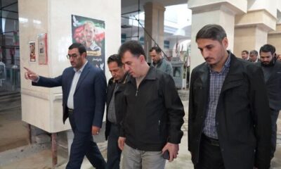 فاز سوم پروژه مسقف‌سازی گلزار شهدای وادی رحمت تبریز آغاز شد