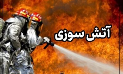 مهار آتش سوزی ۴ هکتار از باغات و جنگل‌های مجاور روستای سبهتی میناب