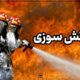 مهار آتش سوزی ۴ هکتار از باغات و جنگل‌های مجاور روستای سبهتی میناب