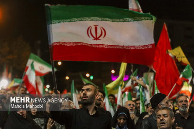 هشتاد و هفتمین نمایش مردمی مقاومت و ایستادگی در قزوین
