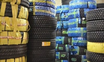 کشف یک انبار حاوی ۲۰۰ میلیارد ریال لاستیک احتکاری در کرمان