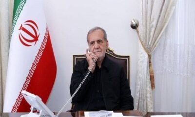 گفت‌وگوی تلفنی جداگانه پزشکیان با رئیس جمهور و نخست وزیر عراق