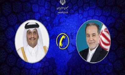 گفت‌وگوی تلفنی وزرای امور خارجه ایران و قطر