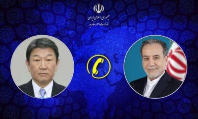 گفتگوی تلفنی عراقچی با وزیر خارجه ژاپن