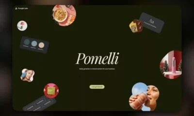 گوگل Pomelli به ایجنت هوش مصنوعی مجهز شد؛ ساخت وب‌سایت و هویت بصری از صفر
