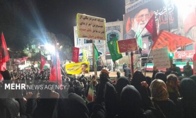 اجتماع عاشقان حسینی در اردبیل
