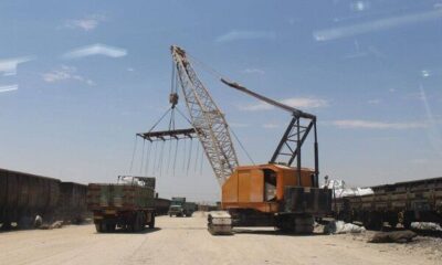 احداث خط جدید بارگیری در ایستگاه راه‌آهن شاهرود