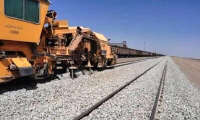 افزایش ظرفیت ایستگاه چادرملو با احداث دو خط جدید ریلی