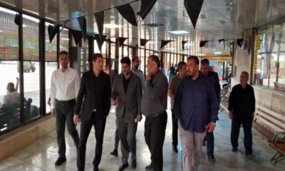 ببینید|بازدید معاون حمل‌ونقل اداره کل راهداری البرز از پایانه شهید کلانتری و ارزیابی شرایط برای مراسم شییع رهبر شهید