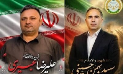 بدرقه پیکر مطهر شهدای نیروی پدافند هوایی ارتش در تهران