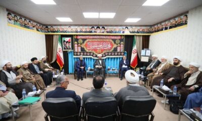 بقائی با امام جمعه و علمای همدان دیدار کرد