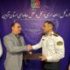 تقدیر رئیس پلیس راهنمایی و رانندگی فراجا از مدیرکل راهداری قزوین به پاس تعامل سازنده و ارتقای ایمنی راه‌ها