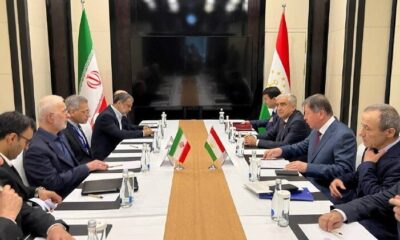 دیدار مومنی با همتای تاجیکستانی