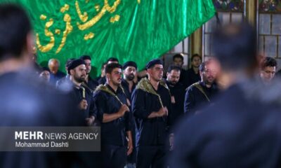 عزاداری پرشور عاشقان حسینی در اردبیل