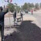 لکه گیری محورهای مواصلاتی گناباد با مصرف بیش از ۳۰۰ تن آسفالت سرد