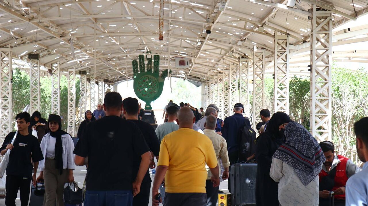 ورود بیش از ۴۵ هزار زائر ایرانی به کشور از پایانه‌های مرزی خوزستان