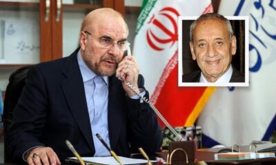 پیام مهم قالیباف به لبنان؛ ایران پیگیر خاتمه جنگ است