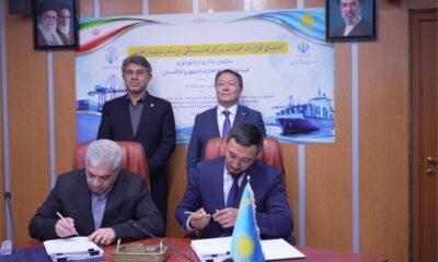Iran and Kazakhstan Ink Strategic Pact for New Logistics Hub at Shahid Rajaee Port