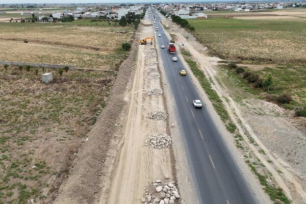 ببینید| آخرین وضعیت پروژه راهسازی محور بندرترکمن_سیجوال در استان گلستان