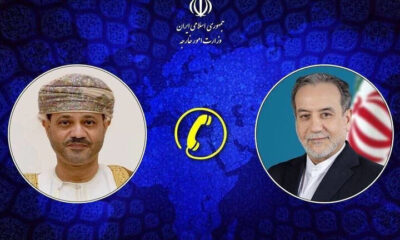 رایزنی تلفنی وزرای خارجه ایران و عمان
