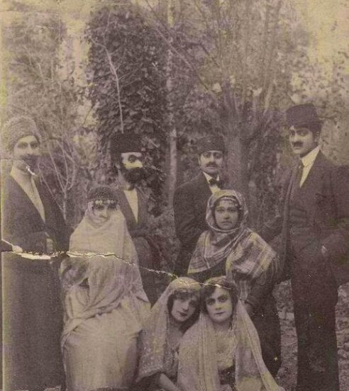 عکس/ گروه تئاتر ارامنه در دوره  احمدشاه قاجار