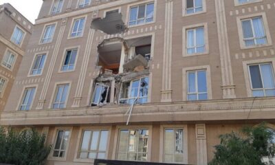 وقوع حادثه وحشتناک در تهران / جرثقیل ساختمانی سقوط کرد