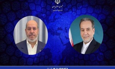 پیام تبریک عراقچی به رئیس جدید دفتر سیاسی حماس