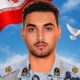 پیکر شهید ستوان سوم حمید زارعی در میناب تشییع می‌شود