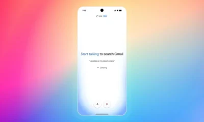 گوگل نسخه آزمایشی Gmail Live را برای جستجوی صوتی ایمیل‌ها منتشر کرد