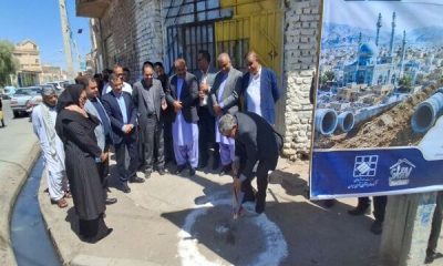 آغاز عملیات اجرایی شبکه فاضلاب در ۵ کیلومتر از محدوده باباییان زاهدان