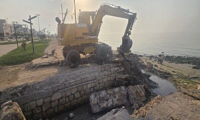 آغاز عملیات ساماندهی کانال دفع آب‌های سطحی شهر دیر استان بوشهر در هفته دولت