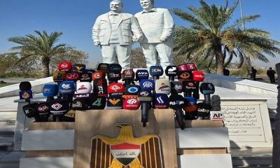 ادای احترام قالیباف به «شهید سلیمانی» و «شهید ابومهدی المهندس»