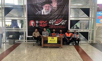 استقرار تیم نظارت اداره کل راهداری و حمل. جاده ای استان هرمزگان در مشهدمقدس برای تسهیل بازگشت زائران