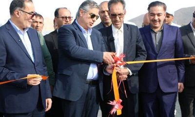 افتتاح متمرکز ۹ پروژه‌ی جاده‌ای در شهرستان خمین در نخستین روز هفته دولت