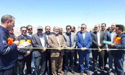 افتتاح و بهره‌برداری از ۹ پروژه راهداری و راه روستایی شهرستان بیرجند