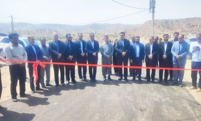 افتتاح و کلنگ زنی ۹ پروژه راهداری در شهرستان معمولان لرستان