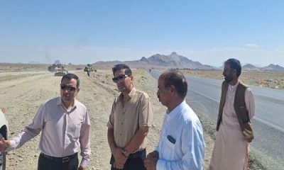 بازدید مدیر کل راه و شهرسازی سیستان و بلوچستان از عملیات ساخت بزرگراه زاهدان – خاش