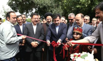 بازدید معاون رئیس‌جمهور از طرح‌های تولیدی، گردشگری و عمرانی سراب