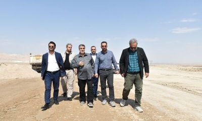 بازدید میدانی استاندار سمنان از روند احداث باند دوم محور سمنان-فیروزکوه