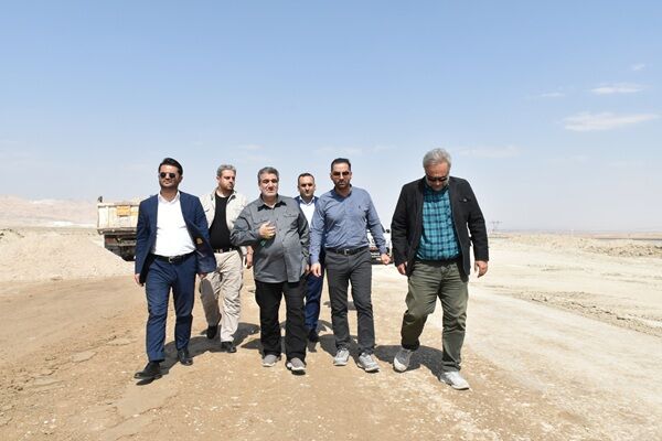 بازدید میدانی استاندار سمنان از روند احداث باند دوم محور سمنان-فیروزکوه