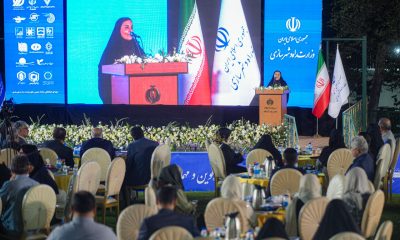 ببینید | آئین بزرگداشت روز خبرنگار با حضور وزیر راه و شهرسازی (2)