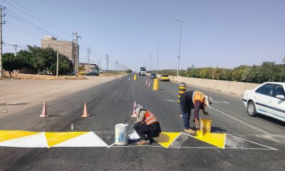 ببینید | آشکارسازی سرعتکاه در محور تاکستان_اقبالیه محدوده کهک توسط راهداران تاکستان در استان قزوین