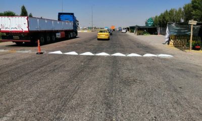 ببینید/ آشکارسازی سرعتکاه‌های محور بوئین زهرا_دانسفهان توسط راهداران بوئین زهرا در استان قزوین