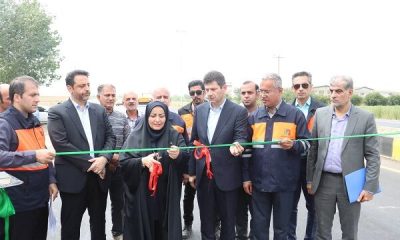 ببینید/ آیین آغاز عملیات اجرایی تعریض و ایمن‌سازی تقاطع روستای بالاجاده در استان گلستان
