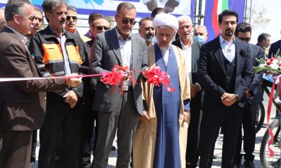 ببینید | آیین بهره‌برداری از پروژه‌های اداره‌کل راهداری و حمل‌ونقل جاده‌ای استان اصفهان در شهرستان شاهین‌شهر