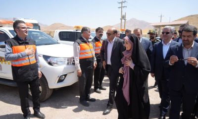 ببینید| افتتاح بخشی از محور نهاوند-سه‌راهی کنگاور و پل حاج‌علی‌مراد