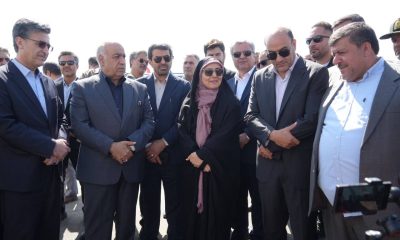 ببینید/بازدید وزیر راه و شهرسازی از پروژه راهسازی در محور ملایر