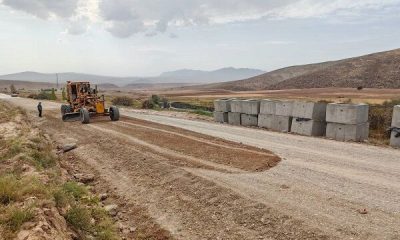ببینید| بخشی از عملیات اجرایی زیر اساس و ابنیه فنی در محور روستایی زیدر–خیرآباد شیروان خراسان شمالی