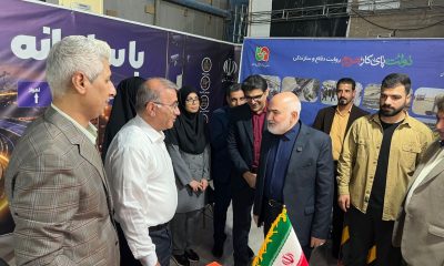 ببینید| حضور استاندار خوزستان در غرفۀ اداره کل راهداری و حمل و نقل جاده ای خوزستان, نمایشگاه «دستاوردهای دولت در استان»